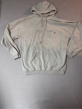 Y2K Big Dogs Men’s Light Gray/Blue Hoodie Size Large
